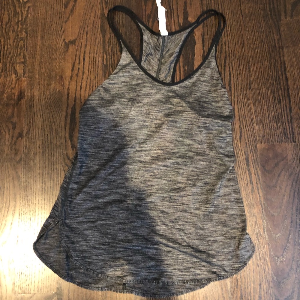 Lululemon heathered gray singlet tank size 4